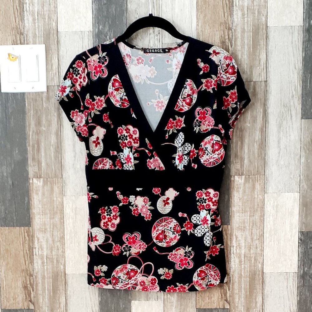 George printed blouse - Picture 2 of 6
